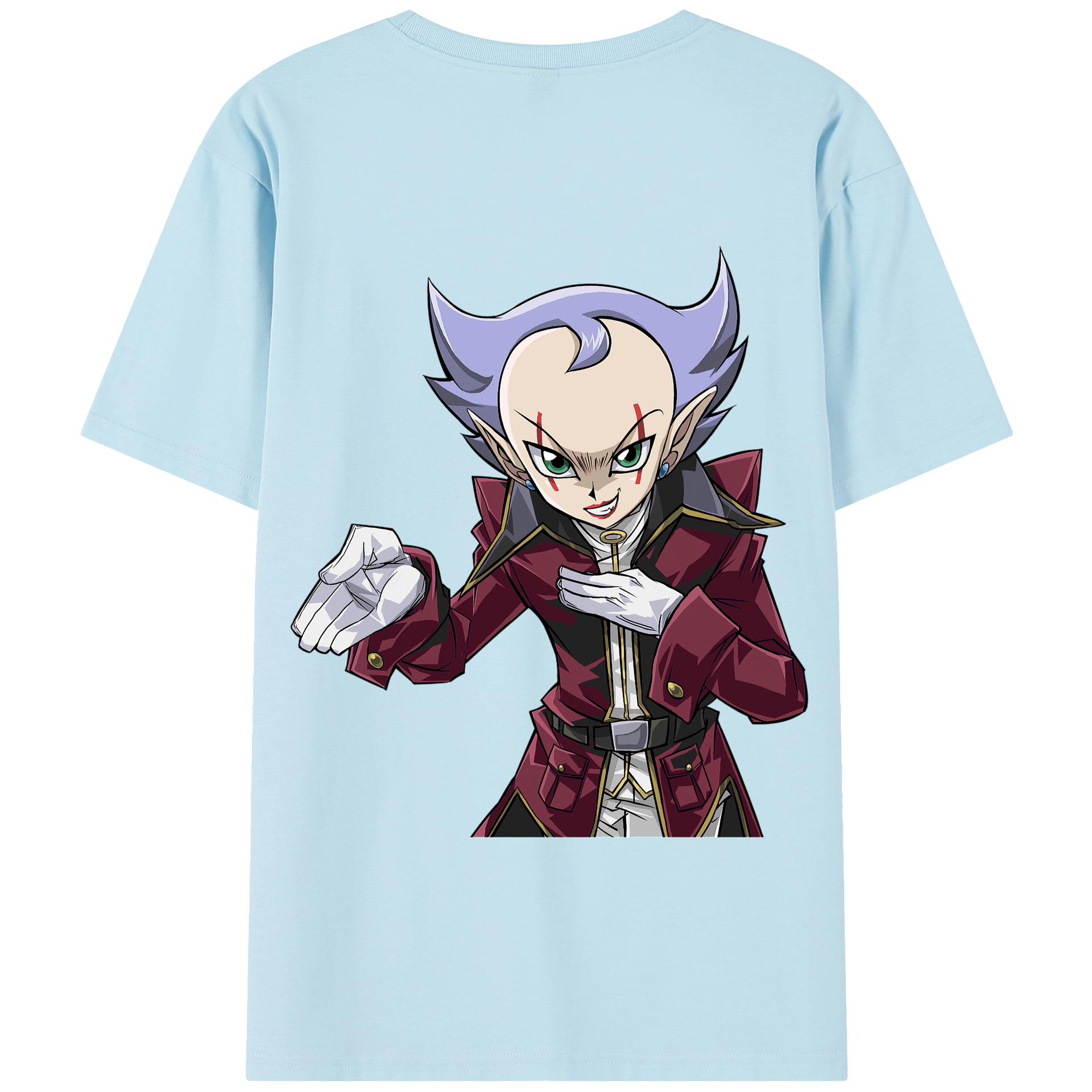 （画像用） 遊☆戯☆王 Yu-Gi-Oh! 綿100％半袖Tシャツ（背面プリント）